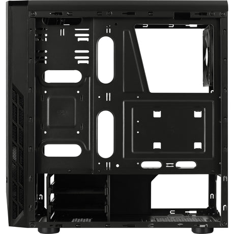 Obudowa Aerocool Rift Midi Tower (czarna | 3x USB-A | RGB | okienko)