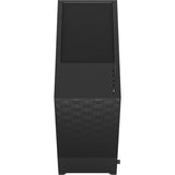 Obudowa midi tower w stylu fraktalnym pop air (czarna | 2x USB-A)