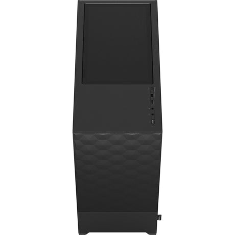 Obudowa midi tower w stylu fraktalnym pop air (czarna | 2x USB-A)