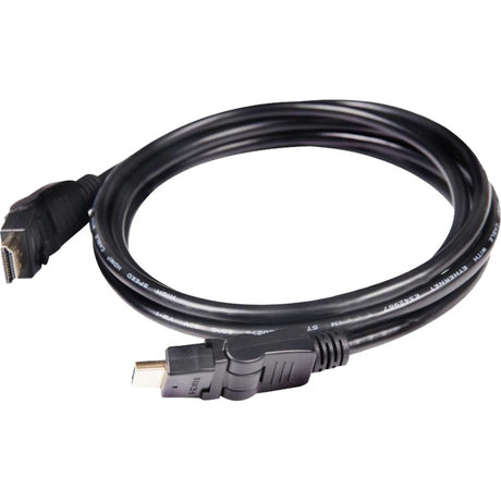 Kabel obrotowy Club 3D HDMI 2.0 360° (czarny, 2 metry, 4K 60 Hz)