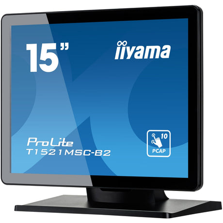 Monitor dotykowy Iiyama prolite t1521msc-b2 15 (czarny, hdmi, vga, usb-b)