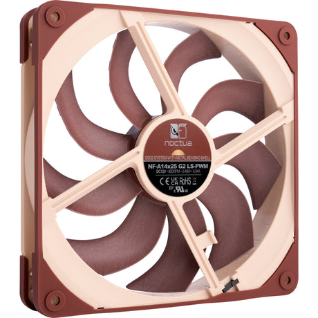 Wentylator obudowy Noctua nf-a14x25 g2 ls-pwm (brązowy, 140 x 140 x 25 mm)