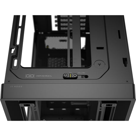 Obudowa midi tower Corsair Frame 4000d (czarna | 2x USB-A | 1x USB-C | szkło hartowane)