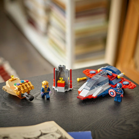 Lego superbohaterowie Marvel 76319 Kapitan Ameryka kontra Thanos