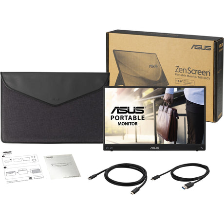 Monitor Asus zenscreen mb16acv 16 (czarny, usb-c)