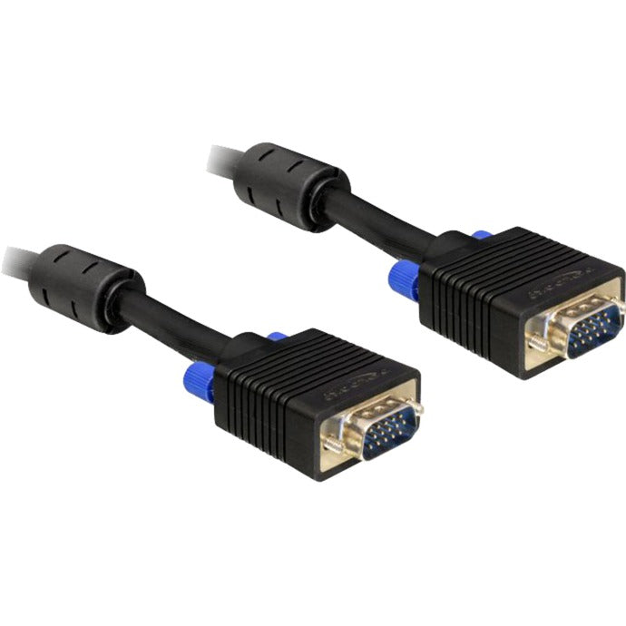 Delock kabel svga kabel męsko-męski (czarny, 2 metry, 82557)