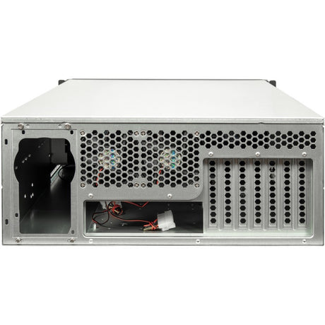 Obudowa rack Inter-tech 4u 4129l (czarna | 2x USB-A)