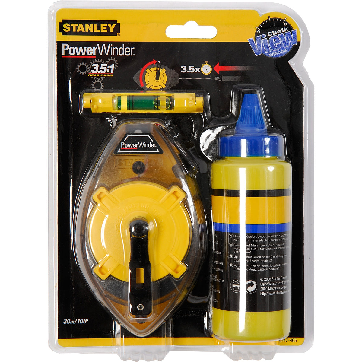 Zestaw kołowrotka Stanley Battle Line z dalmierzem 30 m
