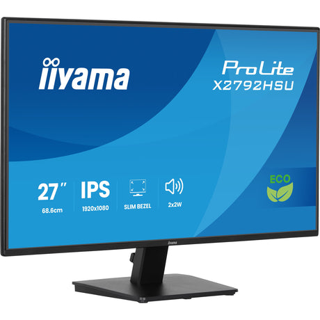 Monitor Iiyama prolite x2792hsu-b1 27 (czarny (matowy), HDMI, Display Port, 2x USB-A, USB-B, 120 Hz)