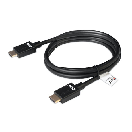 Certyfikat Club 3D ultra high speed HDMI 2.1 kabel męsko-męski (czarny, 2 metry, 4K 120 Hz, 8K 60 Hz, 48 Gb/s)