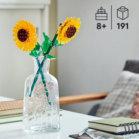Lego ikony 40524 botaniczne kwiaty słoneczniki