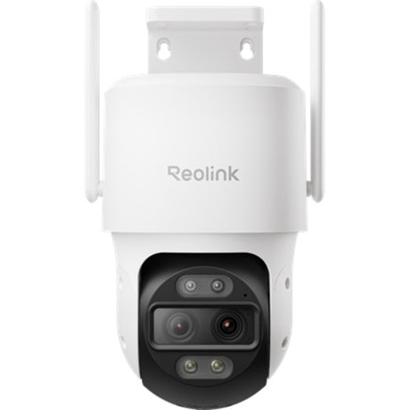 Kamera zewnętrzna z dwoma obiektywami Reolink 4K - 2,4 5 GHz WiFi - automatyczne śledzenie zoomu - pan tilt - wyszukiwanie wideo AI - seria trackmix W760