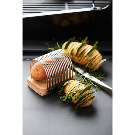 Zestaw do krojenia grilla do pojemnika na ziemniaki typu hasselback