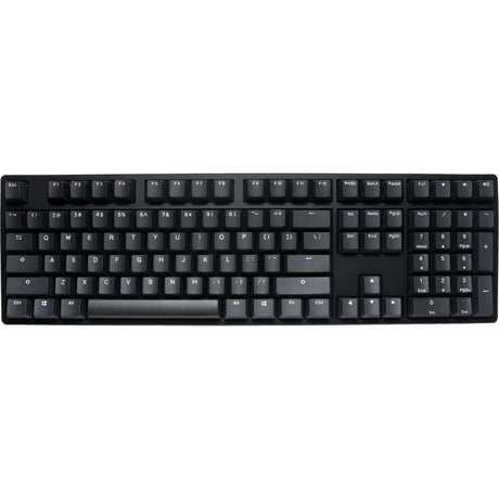 Klawiatura mechaniczna Ducky Origin Phantom Black (czarna, układ US (QWERTY), Cherry MX Speed Silver, 100%, hot swap, podwójne klawisze pbt)