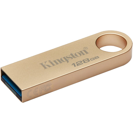 Pendrive Kingston Data Traveler SE9 G3 128 GB (złoty, dtse9g3 128 GB, USB-A 3.2 (5 GBit s))