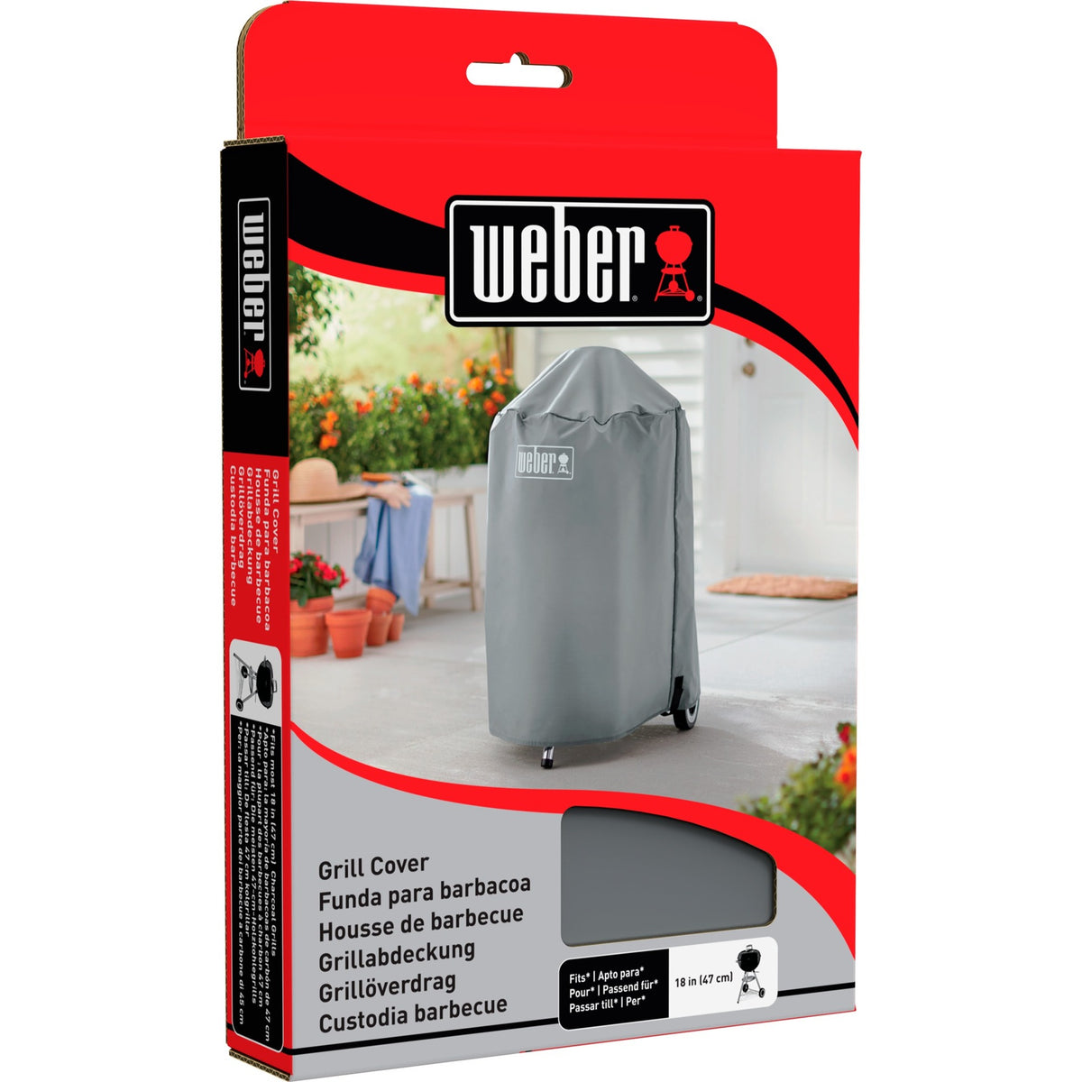 Pokrowiec na grilla Weber - grille węglowe z osłoną ochronną 47 cm