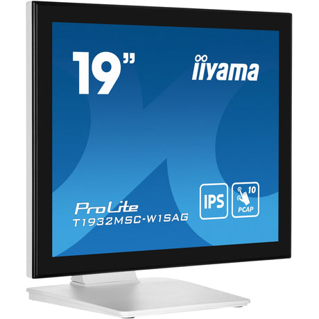 Monitor dotykowy Iiyama prolite t1932msc-w1sag 19 (biały, HDMI, Display Port, VGA, USB-B)
