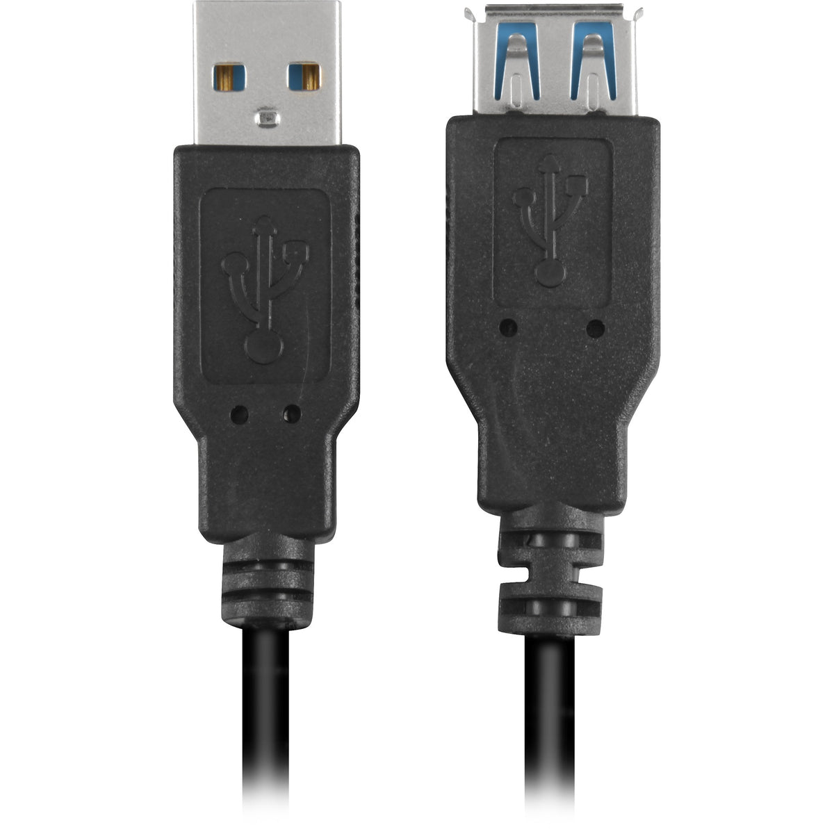 Przedłużacz Sharkoon USB 3.0 (czarny, 1 metr)
