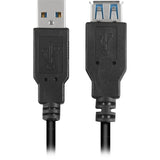 Przedłużacz Sharkoon USB 3.0 (czarny, 1 metr)