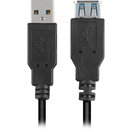 Przedłużacz Sharkoon USB 3.0 (czarny, 1 metr)