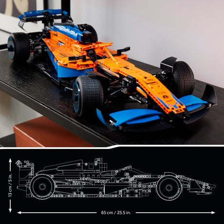 Zestaw Lego Tech McLaren Formula 1 2022 samochód wyścigowy dla dorosłych - 42141