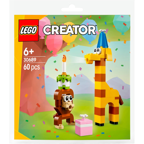 Lego creator - zwierzęta na przyjęcie urodzinowe zabawka konstrukcyjna (30689)