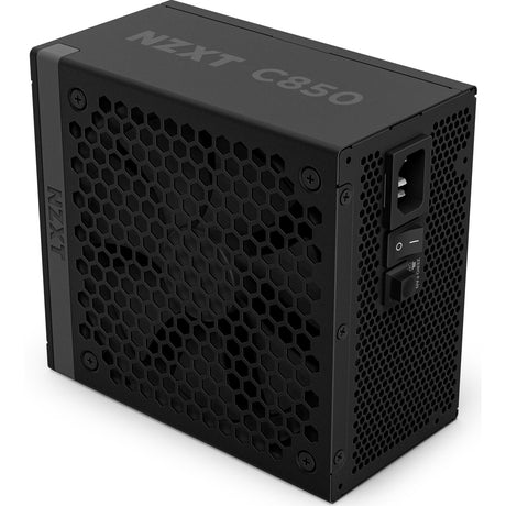 Modułowy zasilacz Nzxt c850 atx 3.1 o mocy 850 W (czarny, 1x 12v-2x6, 3x pcie)
