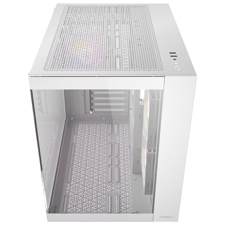 Obudowa midi tower Antec cx800 argb (biała | 2x usb-a | szkło hartowane)