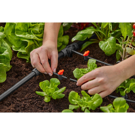 Trójnik Gardena micro-drip-system przyłącze 1 2” – 3 16 (ciemnoszary)