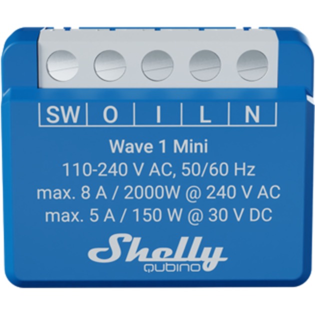 Shelly Qubino Wave 1 miniprzełącznik z-wave