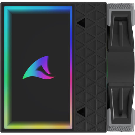 Chłodnica procesora Sharkoon a60 rgb (czarna, 4-pinowe złącze wentylatora pwm)