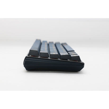 Mechaniczna klawiatura do gier Ducky one 3 pro mini rgb (czarna, układ us (qwerty), wiśnia mx2a brązowa, 60%, dioda rgb, double-shot pbt, mechanika szarlatanu, hot swap)