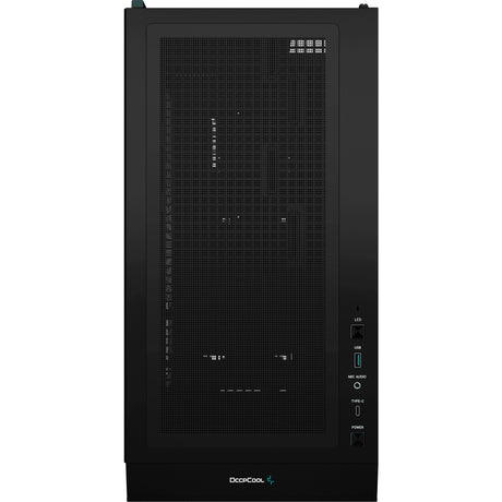 Obudowa Deepcool CH560 MIDI Tower (czarna | 1x USB-A | 1x USB-C | RGB | okienko)