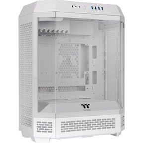 Thermaltake the tower 600 - snow midi tower behuizing (wit | 4x usb-a | 1x usb-c | tempered glass)