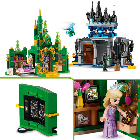 Zestaw Lego® Złe Szmaragdowe Miasto i Zamek Kiamo Ko – 75689