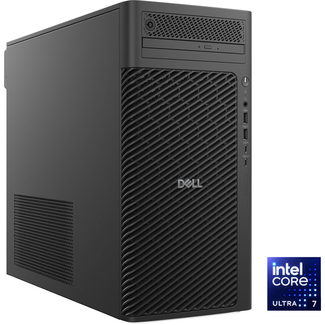 System komputerowy Dell Pro Max Tower T2 (J9JX5) (czarny | Core Ultra 7 265 | RTX A1000 | 32 GB | 1 TB SSD)