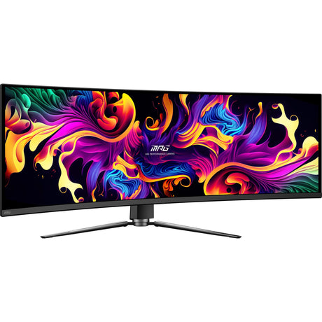 MSI MPG 491CQP QD-OLED 49 Zakrzywiony ultraszerokokątny monitor do gier (czarny, 2x HDMI, Display Port, 2x USB-A, USB-B, USB-C, 144 Hz)