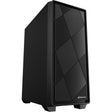 Czarna obudowa midi tower Sharkoon vs8 (czarna | 3x USB-A)
