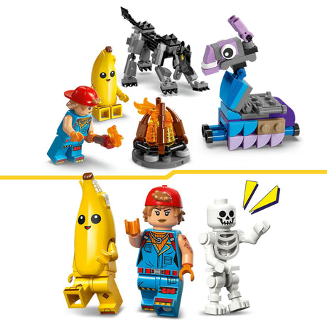 Lego® Fortnite® Obóz Peely'ego i świec zapłonowych — 77075
