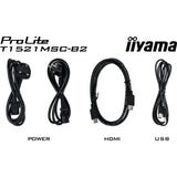 Monitor dotykowy Iiyama prolite t1521msc-b2 15 (czarny, hdmi, vga, usb-b)