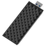Trójzakresowy adapter USB 3.0 Netgear Nighthawk WiFi 7 (A8500) Adapter WLAN (czarny)