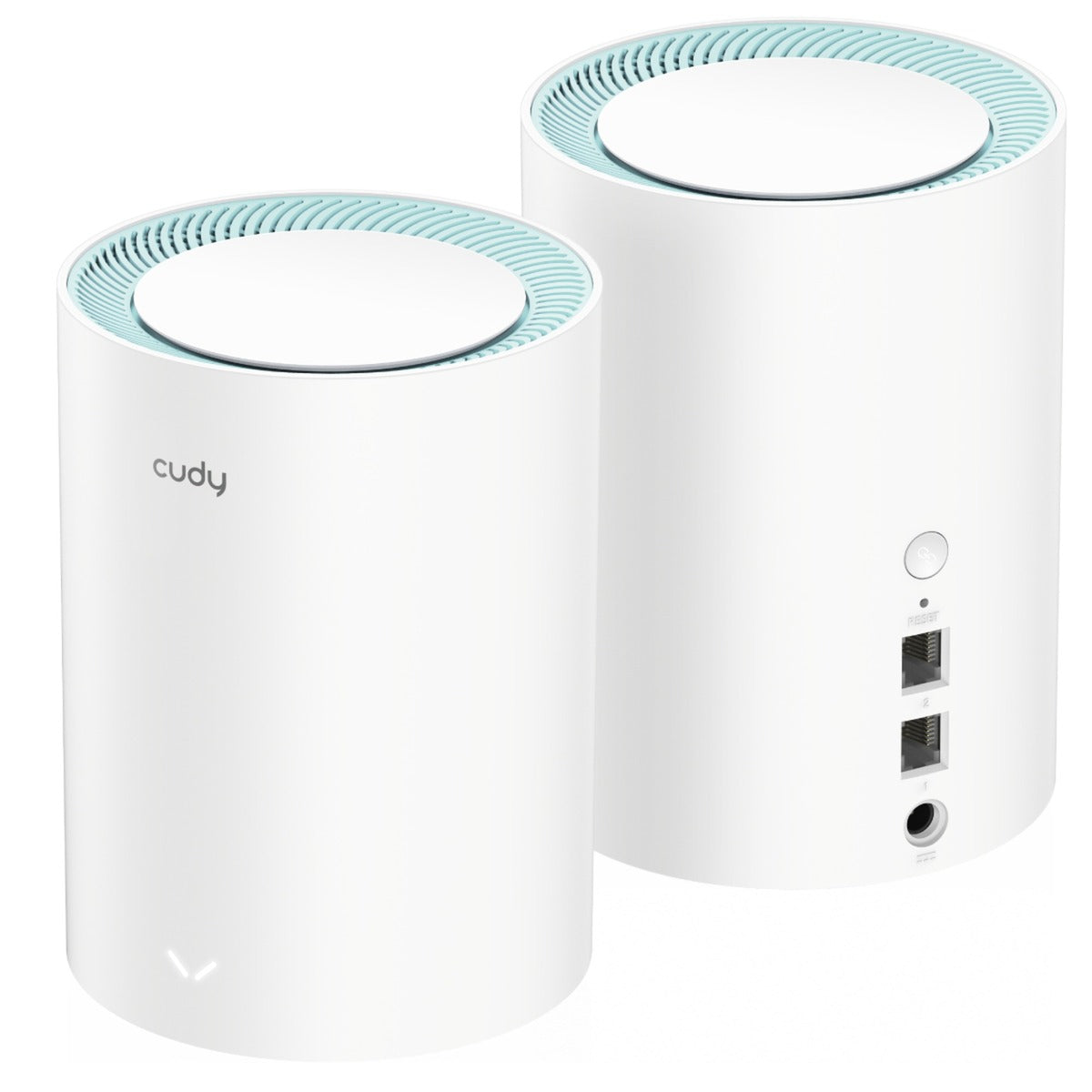 Cudy ac1200 gigabitowy system Wi-Fi mesh (2 sztuki) router mesh (biały)