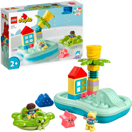 Lego Duplo - zabawki konstrukcyjne do parku wodnego (10989)