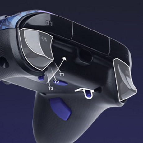 Kontroler Powera Advantage z kablem do konsoli Xbox Series x|s - Fortnite: Victory Royale (ciemnoniebieski, Xbox Series x|s, Xbox One, PC)