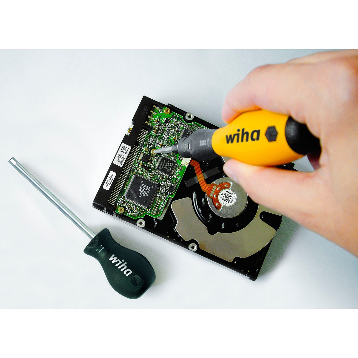Wkrętak dynamometryczny Wiha Torquevario-s esd (czarno-żółty, 0,1 - 0,6 nm)