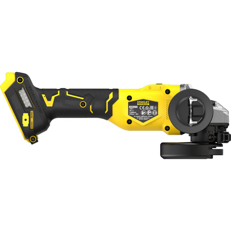 Szlifierka kątowa Stanley Fatmax v20 18 V 125 mm (czarno-żółta, akumulator i ładowarka nie wchodzą w skład zestawu)