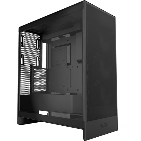 Obudowa midi tower Nzxt h7 flow (2024) (czarna | 2x USB-A | 1x USB-C | szkło hartowane)