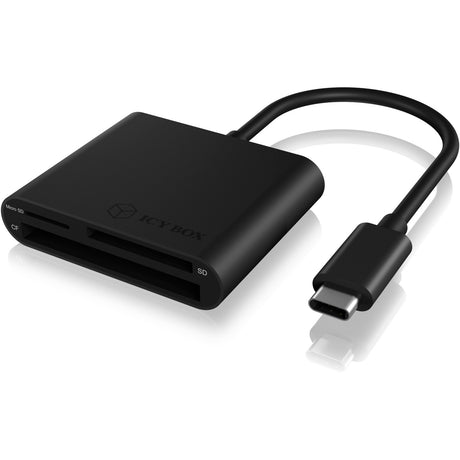 Czytnik kart Icy Box ib-cr301-c3 (czarny, USB typu C)