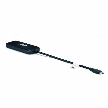 Koncentrator danych Club 3D USB-C 4-portowy 10G z koncentratorem USB PD3.0 (czarny)