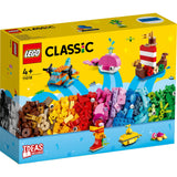 Lego Classic — kreatywne zabawki konstrukcyjne do zabawy w morzu (11018)